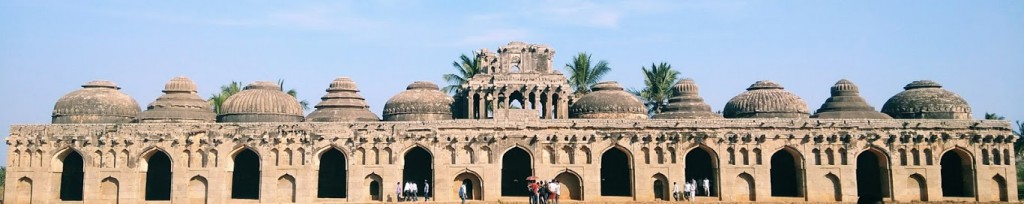 Elephant stabels at Hampi