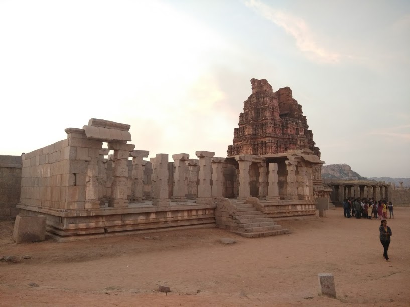 Entrance to Vithala Temple, Hampi
